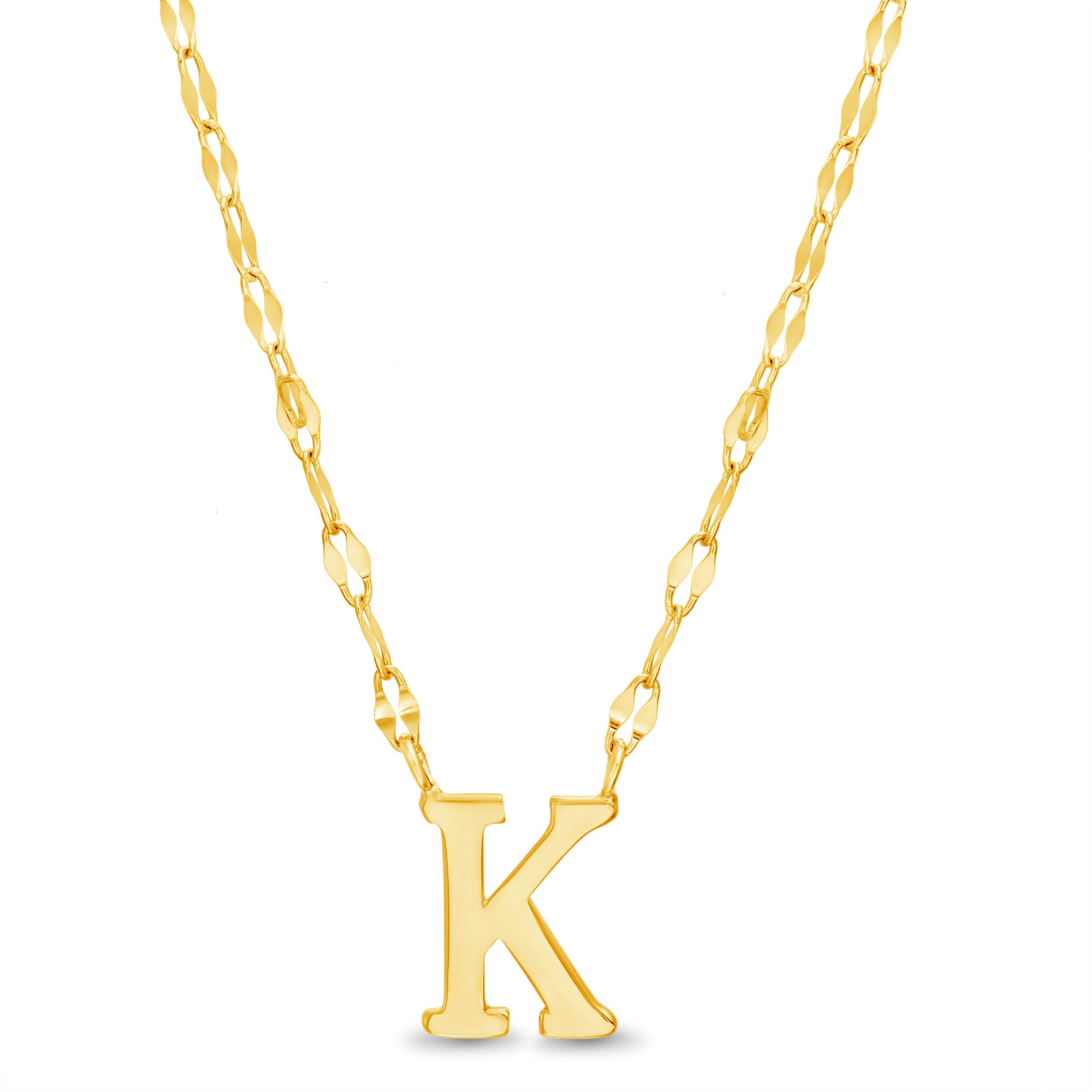Dainty Gold Initial Necklace